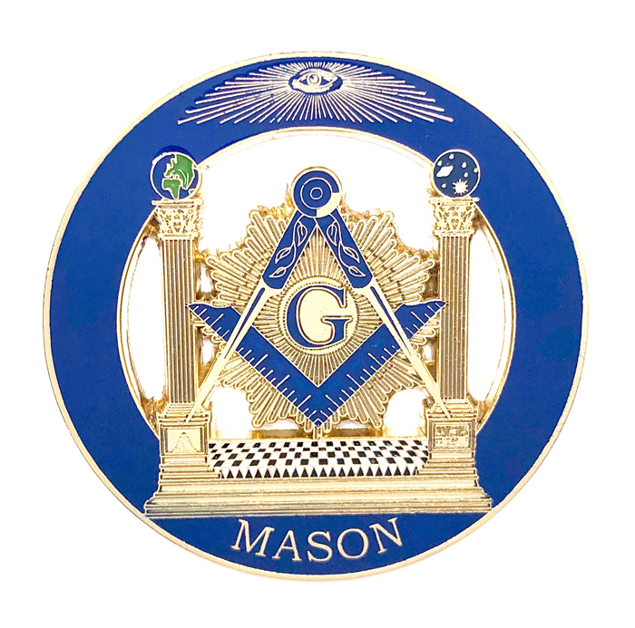 DELUXE MASON CAR EMBLEM |Car Emblems By D. Turin & Company